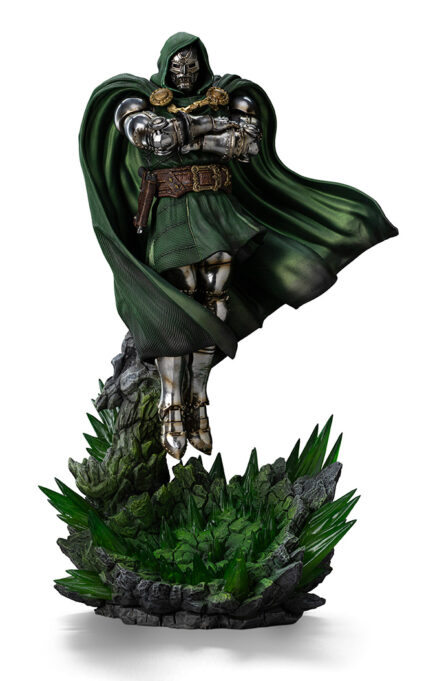 DOCTOR DOOM - INFINITY GAUNTLET DIORAMA - ART SCALE 1/10 - IRON STUDIOS - Imagen 15