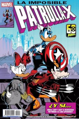 EL ASOMBROSO SPIDERMAN ESPECIAL (247) (PORTADA ALTERNATIVA DISNEY WHAT IF: LA IMPOSIBLE PATRULLA-X 268)