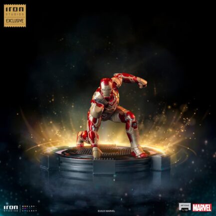 IRON MAN MARK XLII (2023 EVENT EXCLUSIVE) - THE INFINITY SAGA - ART SCALE 1/10 - IRON STUDIOS - Imagen 8