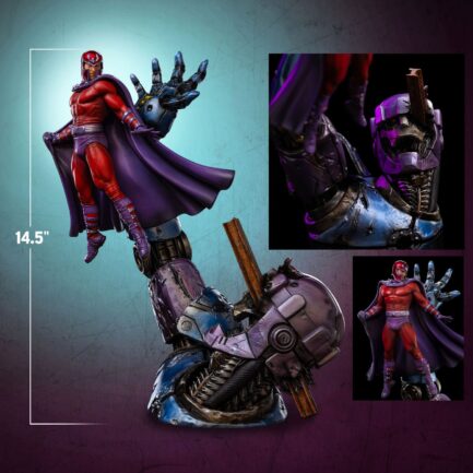 MAGNETO VS SENTINEL DELUXE (2023 EVENT EXCLUSIVE) - X-MEN - ART SCALE 1/10 - IRON STUDIOS - Imagen 2