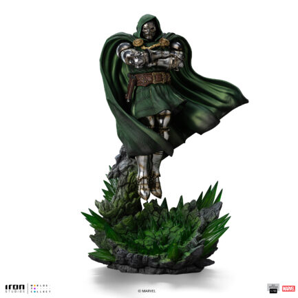 DOCTOR DOOM - INFINITY GAUNTLET DIORAMA - ART SCALE 1/10 - IRON STUDIOS