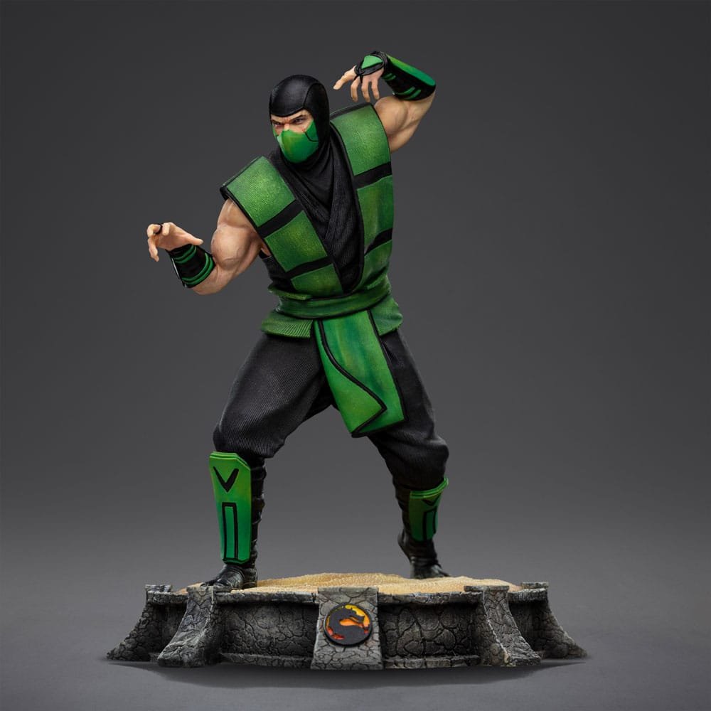 REPTILE - MORTAL KOMBAT - ART SCALE 1/10 - IRON STUDIOS - Imagen 2