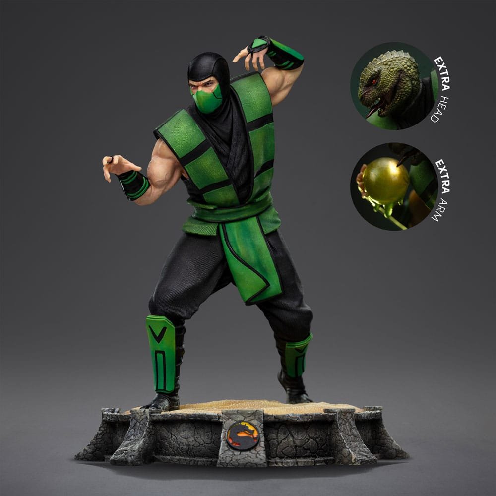 REPTILE - MORTAL KOMBAT - ART SCALE 1/10 - IRON STUDIOS - Imagen 3