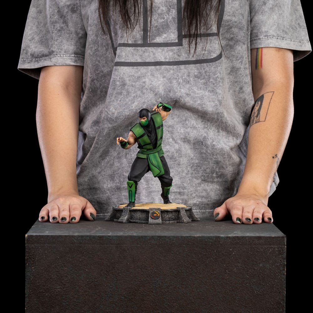 REPTILE - MORTAL KOMBAT - ART SCALE 1/10 - IRON STUDIOS - Imagen 16