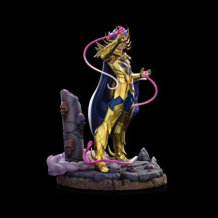 CANCER DEATHMASK - SAINT SEIYA - ART SCALE 1/10 - IRON STUDIOS - Imagen 4