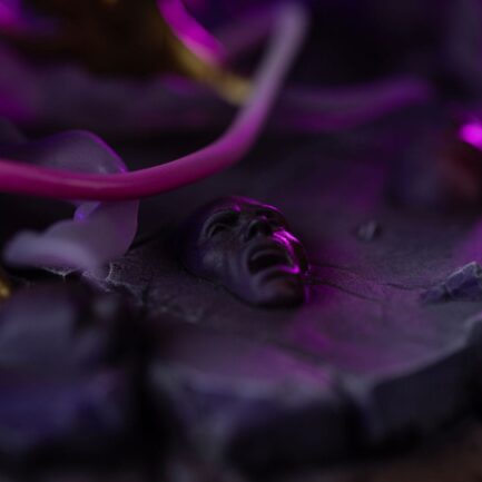 CANCER DEATHMASK - SAINT SEIYA - ART SCALE 1/10 - IRON STUDIOS - Imagen 9