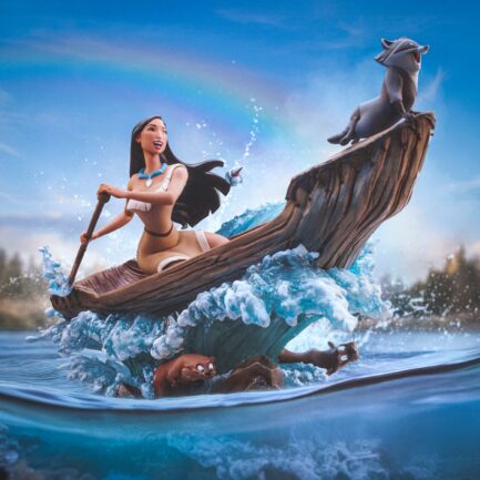 POCAHONTAS - DISNEY CLASSICS - ART SCALE 1/10 - IRON STUDIOS - Imagen 7