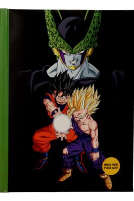 LIBRETA CON LUZ BATALLA FINAL CELL – DRAGON BALL Z