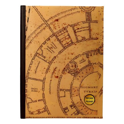 LIBRETA CON LUZ MAPA MERODEADOR - HARRY POTTER