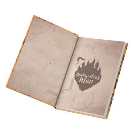 LIBRETA CON LUZ MAPA MERODEADOR - HARRY POTTER - Imagen 3