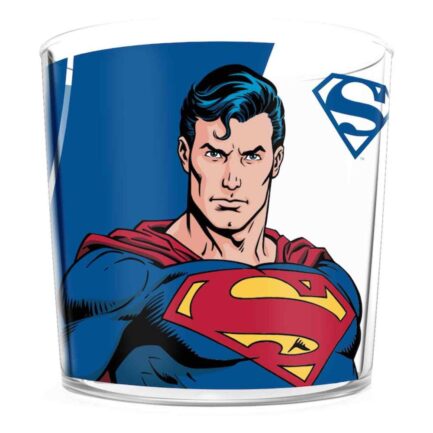 VASO CRISTAL SUPERMAN - UNIVERSO DC