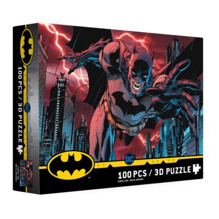 PUZLE 100 EFECTO 3D BATMAN CIUDAD - UNIVERSO DC