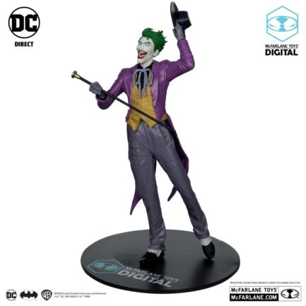 DC DIRECT ESTATUA PVC 1/6 THE JOKER BY JASON FABOK (MCFARLANE DIGITAL) 29 CM - MCFARLANE TOYS - Imagen 8