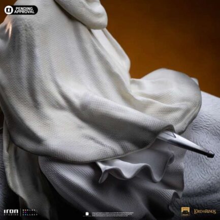 GANDALF THE WHITE ON SHADOWFAX DELUXE (EXCLUSIVE CCXP) - THE LORDS OF THE RINGS - BDS ART SCALE 1/10 - IRON STUDIOS - Imagen 8