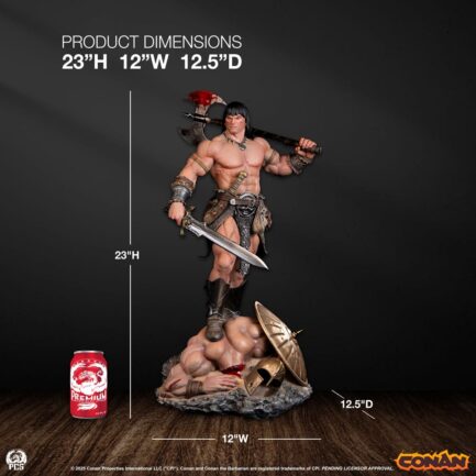 CONAN - CONAN EL BARBARO - 1/4 58 CM - PCS - Imagen 23