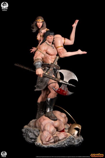 CONAN DELUXE EDITION - CONAN EL BARBARO - 1/4 63 CM - PCS - Imagen 6