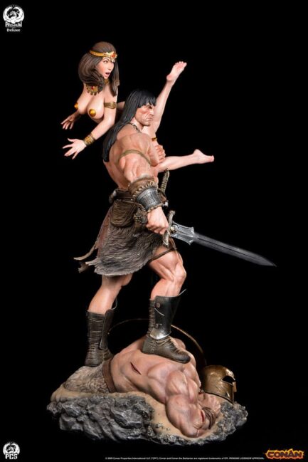 CONAN DELUXE EDITION - CONAN EL BARBARO - 1/4 63 CM - PCS - Imagen 11