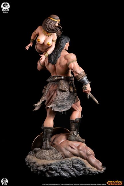 CONAN DELUXE EDITION - CONAN EL BARBARO - 1/4 63 CM - PCS - Imagen 13