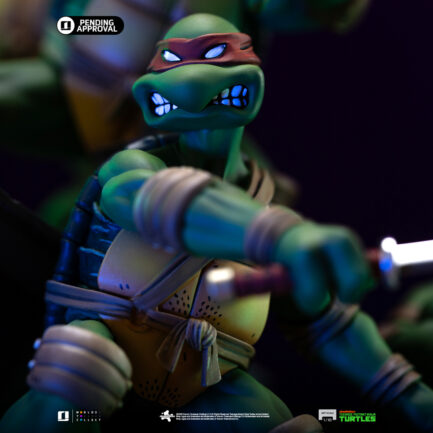TMNT SET (KEVIN EASTMAN VERSION) - TEENAGE MUTANT NINJA TURTLES - ART SCALE 1/10 - IRON STUDIOS - Imagen 3