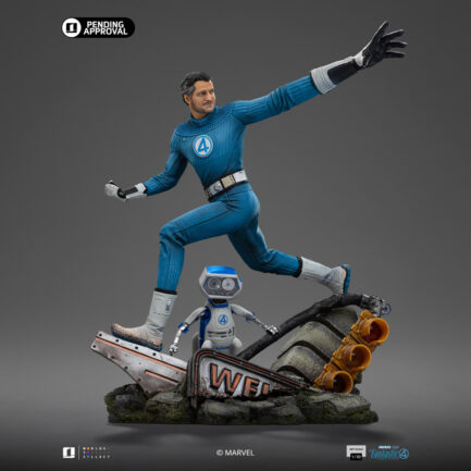 MR. FANTASTIC AND H.E.R.B.I.E - FANTASTIC FOUR - ART SCALE 1/10 - IRON STUDIOS - Imagen 4