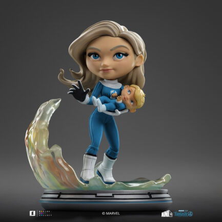 INVISIBLE WOMAN AND FRANKLIN - FANTASTIC FOUR - MINICO - IRON STUDIOS - Imagen 3