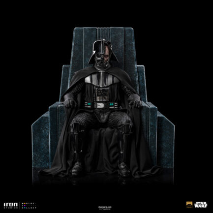 DARTH VADER ON THRONE - STAR WARS - ART SCALE 1/10 - IRON STUDIOS - Imagen 4