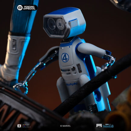 MR. FANTASTIC AND H.E.R.B.I.E - FANTASTIC FOUR - ART SCALE 1/10 - IRON STUDIOS - Imagen 5