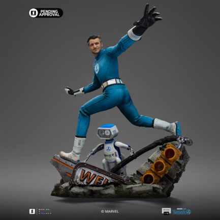 MR. FANTASTIC AND H.E.R.B.I.E - FANTASTIC FOUR - ART SCALE 1/10 - IRON STUDIOS - Imagen 6