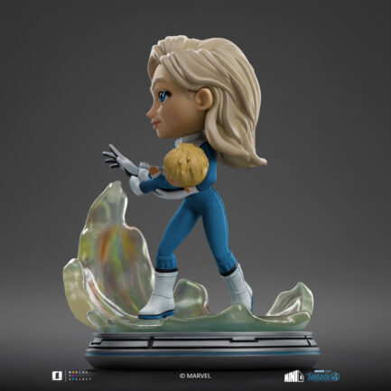 INVISIBLE WOMAN AND FRANKLIN - FANTASTIC FOUR - MINICO - IRON STUDIOS - Imagen 4