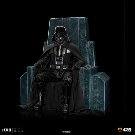 DARTH VADER ON THRONE - STAR WARS - ART SCALE 1/10 - IRON STUDIOS - Imagen 5