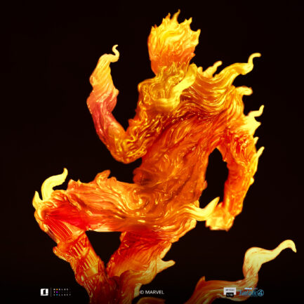 HUMAN TORCH - FANTASTIC FOUR - ART SCALE 1/10 - IRON STUDIOS - Imagen 8