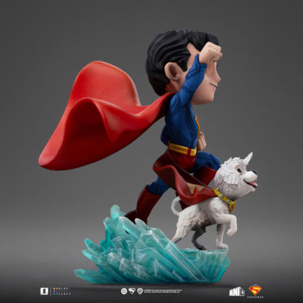 SUPERMAN & KRYPTO - SUPERMAN LEGACY - MINICO - IRON STUDIOS - Imagen 5