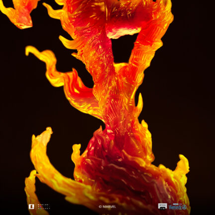 HUMAN TORCH - FANTASTIC FOUR - ART SCALE 1/10 - IRON STUDIOS - Imagen 10
