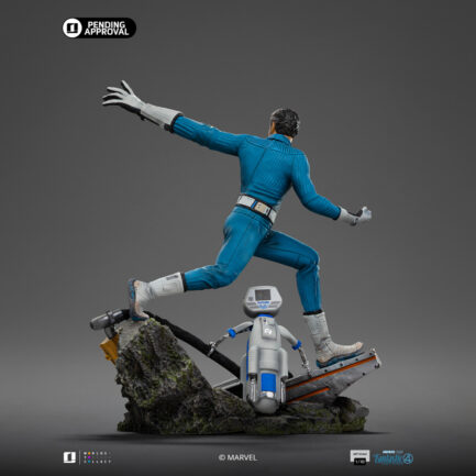 MR. FANTASTIC AND H.E.R.B.I.E - FANTASTIC FOUR - ART SCALE 1/10 - IRON STUDIOS - Imagen 10