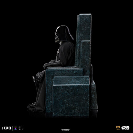 DARTH VADER ON THRONE - STAR WARS - ART SCALE 1/10 - IRON STUDIOS - Imagen 7