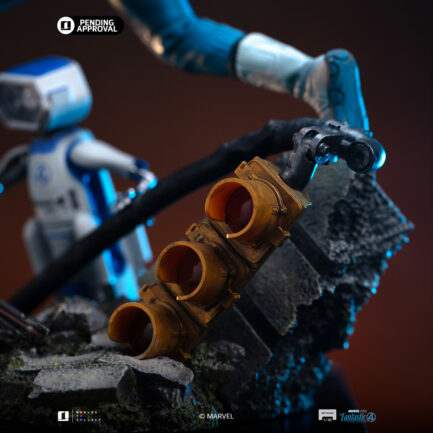 MR. FANTASTIC AND H.E.R.B.I.E - FANTASTIC FOUR - ART SCALE 1/10 - IRON STUDIOS - Imagen 11