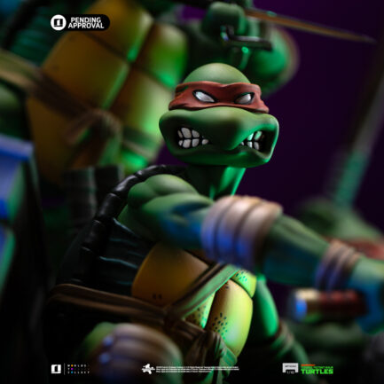 TMNT SET (KEVIN EASTMAN VERSION) - TEENAGE MUTANT NINJA TURTLES - ART SCALE 1/10 - IRON STUDIOS - Imagen 17