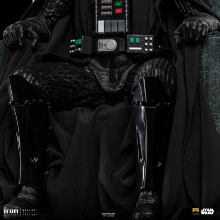 DARTH VADER ON THRONE - STAR WARS - ART SCALE 1/10 - IRON STUDIOS - Imagen 14
