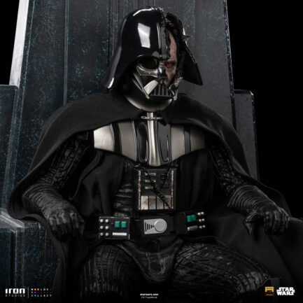 DARTH VADER ON THRONE - STAR WARS - ART SCALE 1/10 - IRON STUDIOS - Imagen 15