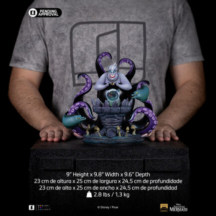URSULA DELUXE - DISNEY'S VILLAINS - ART SCALE 1/10 - IRON STUDIOS - Imagen 12