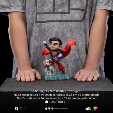 SUPERMAN & KRYPTO - SUPERMAN LEGACY - MINICO - IRON STUDIOS - Imagen 7