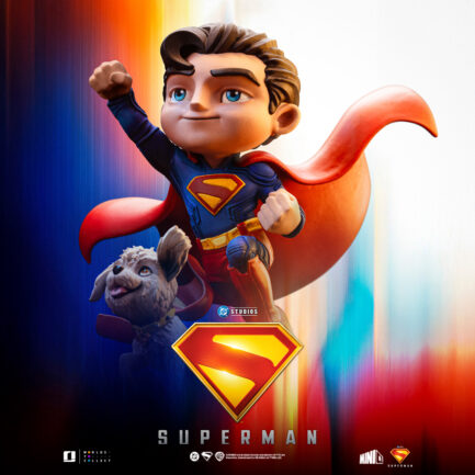 SUPERMAN & KRYPTO - SUPERMAN LEGACY - MINICO - IRON STUDIOS - Imagen 2