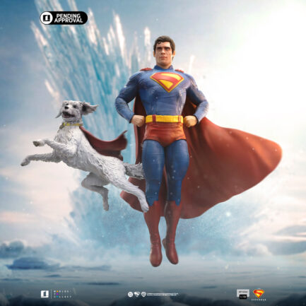 SUPERMAN & KRYPTO - SUPERMAN LEGACY - ART SCALE 1/10 - IRON STUDIOS - Imagen 14