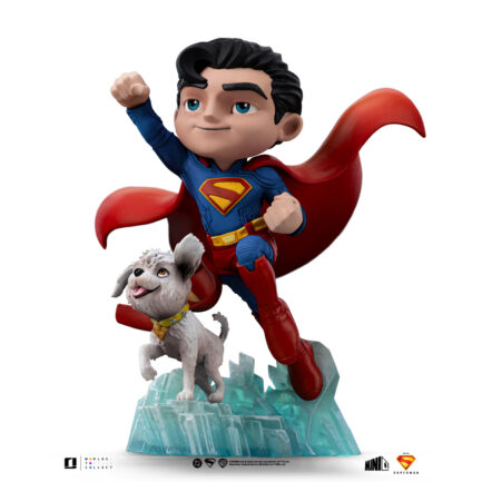 SUPERMAN & KRYPTO - SUPERMAN LEGACY - MINICO - IRON STUDIOS