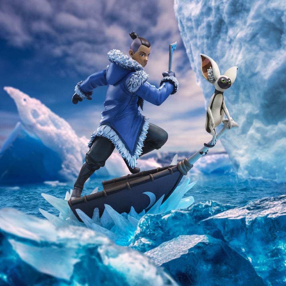 SOKKA - AVATAR: THE LAST AIRBENDER - ART SCALE 1/10 - IRON STUDIOS - Imagen 14