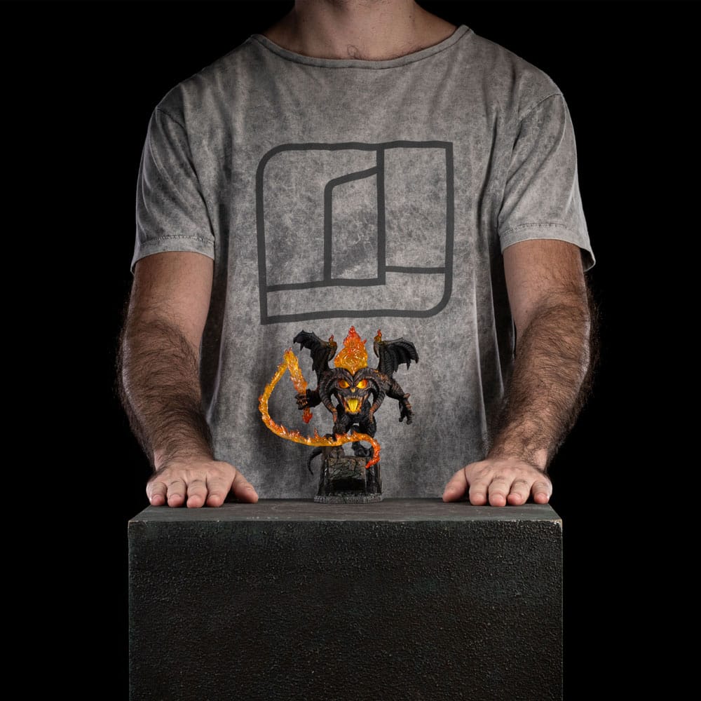 BALROG - LORD OF THE RINGS - MINICO - IRON STUDIOS - Imagen 6