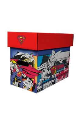 CAJA CON TAPA PARA COMICS SUPERMAN THE MAN OF STEEL – COLLECTOR BOX