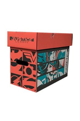 CAJA CON TAPA PARA COMICS JUSTICE LEAGUE – COLLECTOR BOX