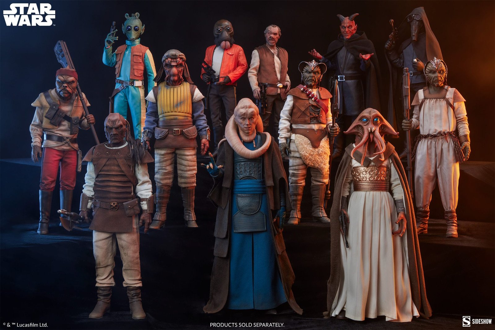 BIB FORTUNA - STAR WARS - SIXTH SCALE FIGURE 32 CM - SIDESHOW COLLECTIBLES - Imagen 6