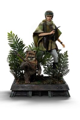 LEIA AND WICKET – STAR WARS EPISODE VI – ART SCALE 1/10 – IRON STUDIOS